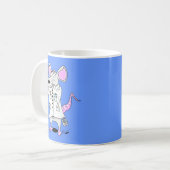 Labrador-Ratten-Tasse Kaffeetasse (Vorderseite Links)