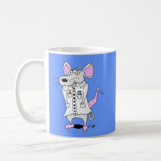 Labrador-Ratten-Tasse Kaffeetasse (Links)