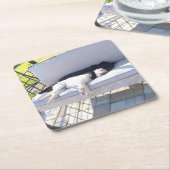 Labrador Rechteckiger Pappuntersetzer (angewinkelt)