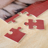 Labrador Redriever Welpe mit rote Rosen Puzzle (Seite)