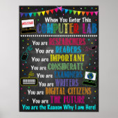 Labrador-Regenbogenplakat Poster (Vorne)