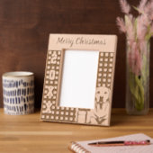 Labrador Reindeer Geätzte Rahmen (Links)