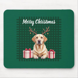 Labrador Reindeer Mousepad