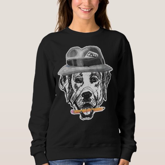Labrador Reporter Sweatshirt (Vorderseite)