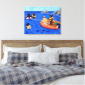 Labrador Rescue Team Leinwanddruck (Insitu (Schlafzimmer))