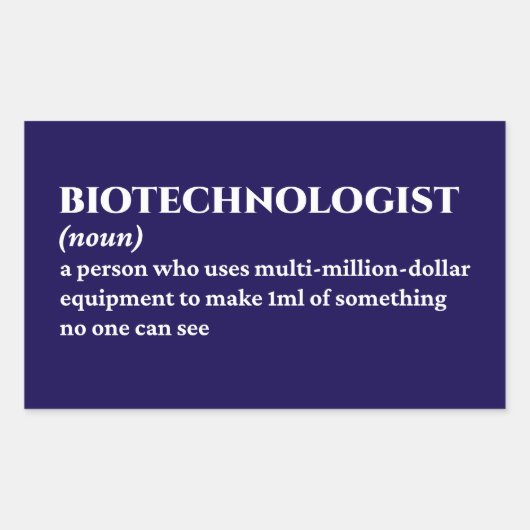 Labrador Researcher - Funny Definition Rechteckiger Aufkleber (Vorderseite)