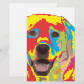 Labrador Retrieever Briefpapier (Vorne/Hinten)