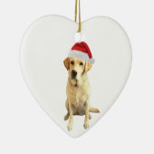 Labrador Retrieever Keramik Ornament (Rechts)