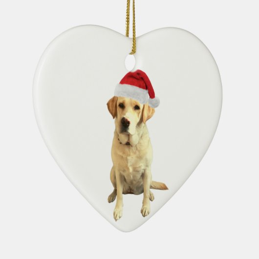Labrador Retrieever Keramik Ornament (Rechts)