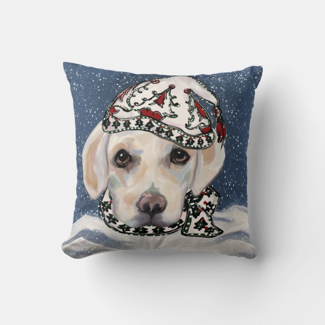 Labrador Retrieever Kissen (Vorderseite)