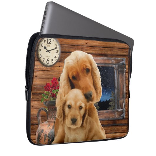 Labrador Retrieever Laptopschutzhülle (Vorne Rechts)