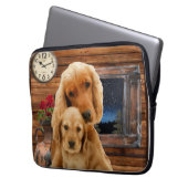 Labrador Retrieever Laptopschutzhülle (Vorderseite Links)