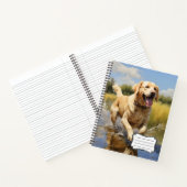 Labrador Retrieever Notizblock (Innenseite)