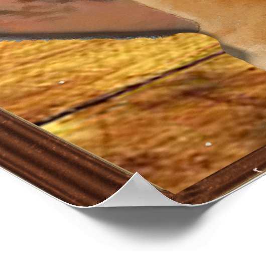 Labrador Retrieever Poster (Ecke)