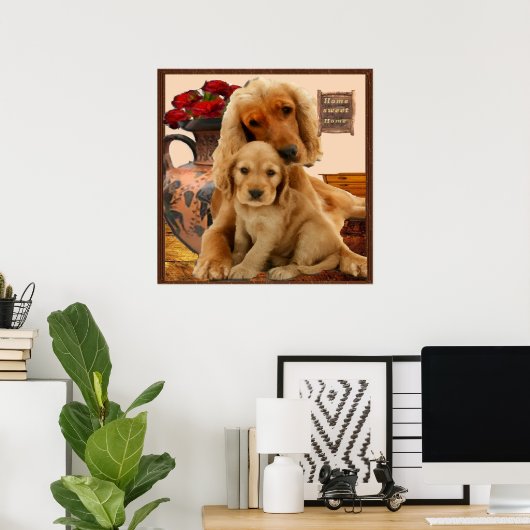 Labrador Retrieever Poster (Heimbüro)