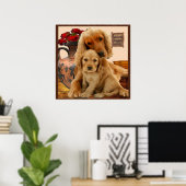 Labrador Retrieever Poster (Heimbüro)