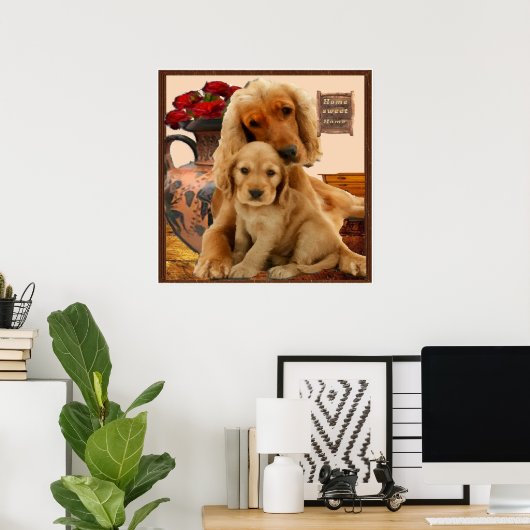 Labrador Retrieever Poster (Heimbüro)