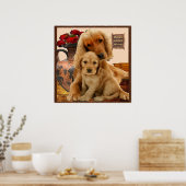 Labrador Retrieever Poster (Küche)