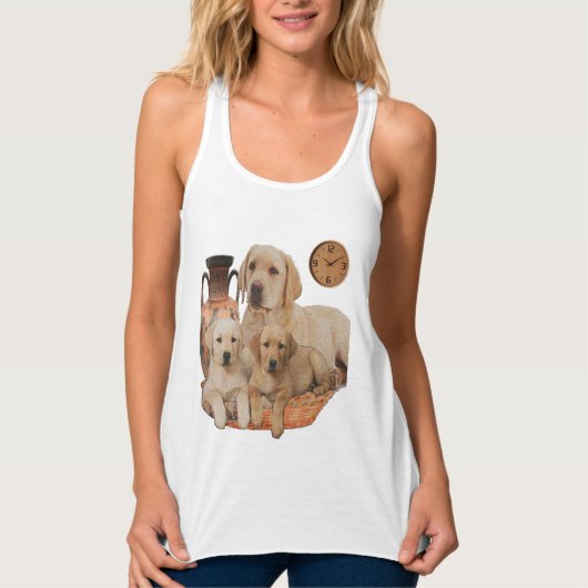 Labrador Retrieever Tank Top (Vorderseite)