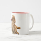 Labrador Retrieever Zweifarbige Tasse (VorderseiteRechts)