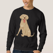 Labrador Retriever 22 Sweatshirt (Vorderseite)