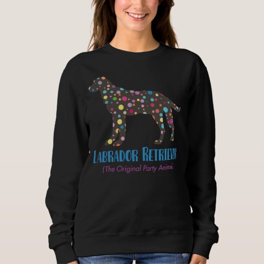 Labrador Retriever 57 Sweatshirt (Vorderseite)