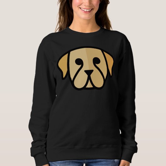 Labrador Retriever 82 Sweatshirt (Vorderseite)