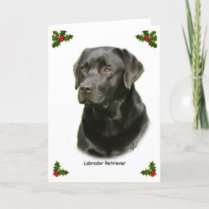 Labrador Retriever 9A054D-23a Feiertagskarte