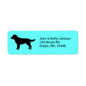 Labrador Retriever Address Labels (Vorne)