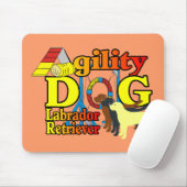 Labrador Retriever Agility Mousepad (Mit Mouse)