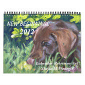 Labrador Retriever Art Calendar 2012 Kalender (Titelbild)