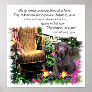 Labrador Retriever Art Print Poster