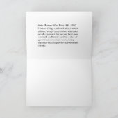 Labrador-Retriever auf der Strand-Gruß-Karte Karte (Innenseite)