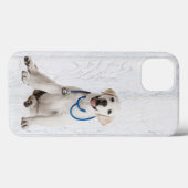Labrador Retriever auf Whitewusch Case-Mate iPhone Hülle (Rückseite (Horizontal))