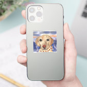 Labrador Retriever Aufkleber (Telefon)