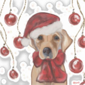 LABRADOR RETRIEVER  AUFKLEBER (Vorderseite)