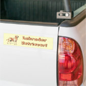 Labrador Retriever Autoaufkleber (Auf Lkw)