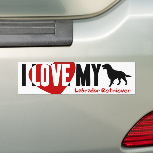 Labrador retriever autoaufkleber (Auf Auto)