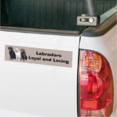 Labrador-Retriever-Autoaufkleber Autoaufkleber (Auf Lkw)