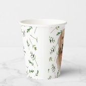 Labrador Retriever Baby Dusche Wasserfarbenthema Pappbecher (Rechts)