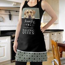 Labrador Retriever Backen Queen Sage Green Custom