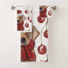 Labrador Retriever Badhandtuch Set
