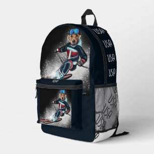 LABRADOR RETRIEVER  BEDRUCKTER RUCKSACK
