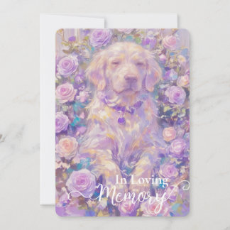 Labrador Retriever Beileid Card Feiertagskarte