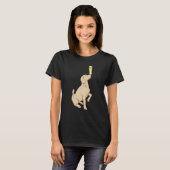 Labrador Retriever Bier Craft Bier T-Shirt (Vorne ganz)