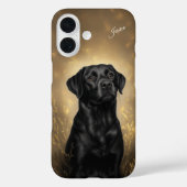 Labrador Retriever Black Lab Personalisiert Case-Mate iPhone Hülle (Rückseite)