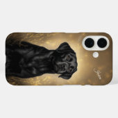 Labrador Retriever Black Lab Personalisiert Case-Mate iPhone Hülle (Rückseite (Horizontal))