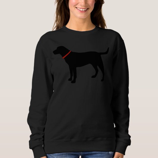 Labrador Retriever Black Lab Sweatshirt (Vorderseite)
