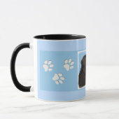 Labrador Retriever Black Painting Original Dog Art Tasse (Links)