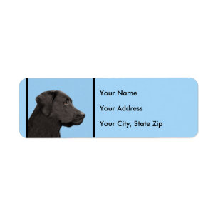 Labrador Retriever Black Painting Original Hund Ar